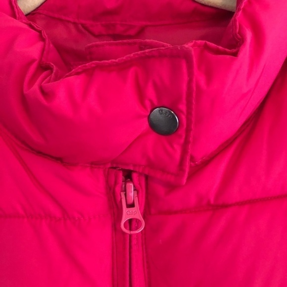 Gap Girls Winter Vest Pink Puffer XXL Size 14/16 - Picture 3 of 6